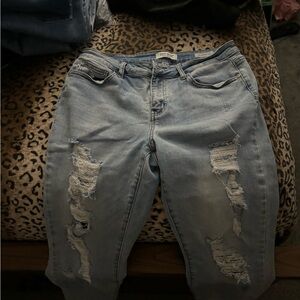 Judy blue boyfriend fit jeans